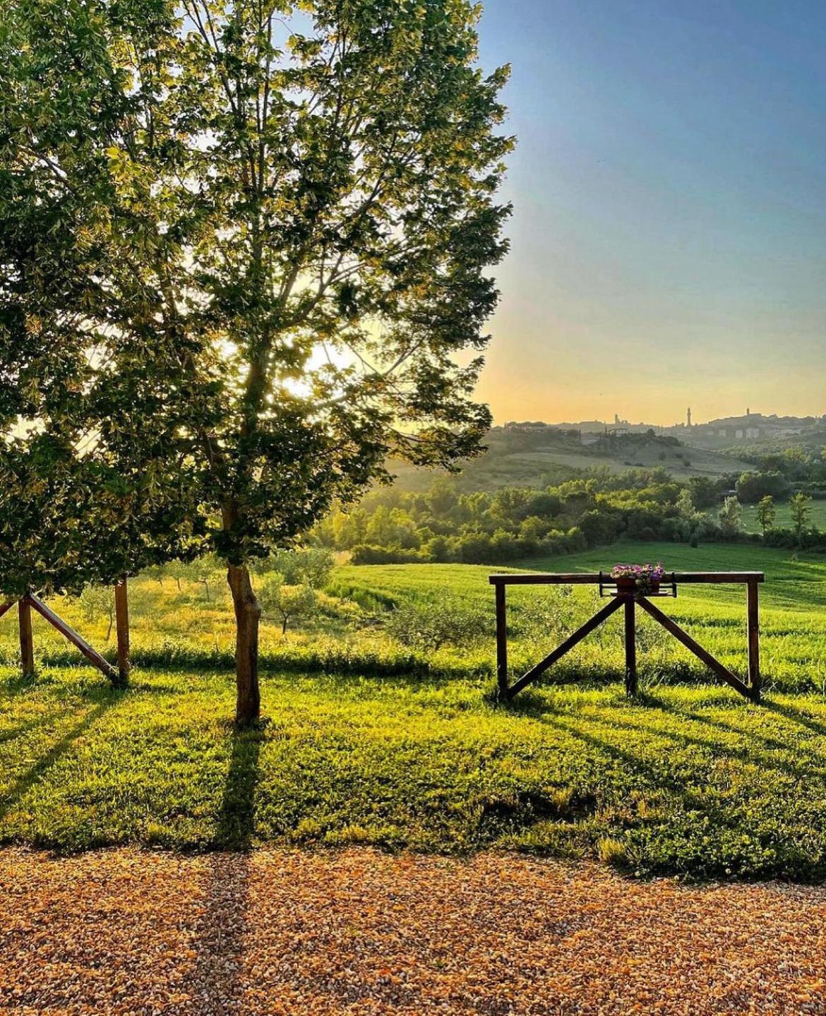 סיינה Agriturismo La Corte Del Sole מראה חיצוני תמונה